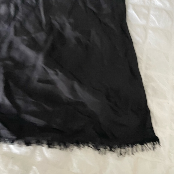 Nation LTD black Mabel satin midi skirt - Picture 9 of 10
